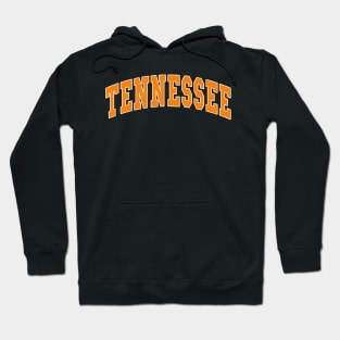 Tennessee - college university font letters jersey football basketball baseball softball volleyball hockey lover fan player christmas birthday gift for men women kids mothers fathers day dad mom vintage retro Hoodie